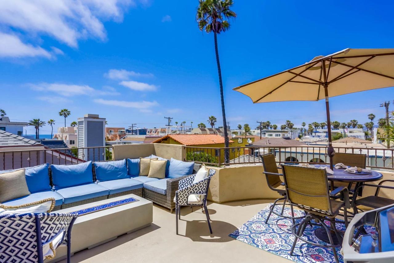 Stunning Ocean View Home W Rooftop Terrace, Firepit, Fast Wifi, Ac & Parking! Сан Диего Екстериор снимка