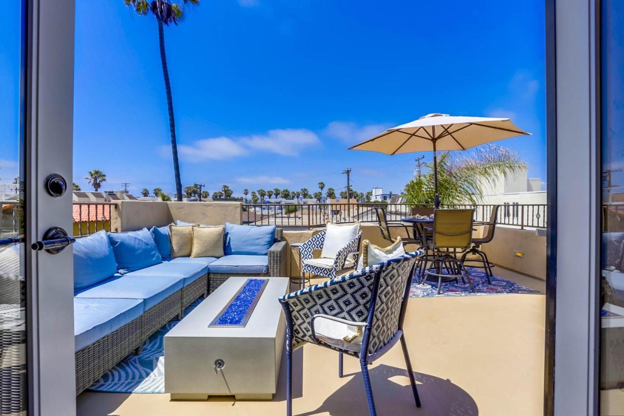 Stunning Ocean View Home W Rooftop Terrace, Firepit, Fast Wifi, Ac & Parking! Сан Диего Екстериор снимка