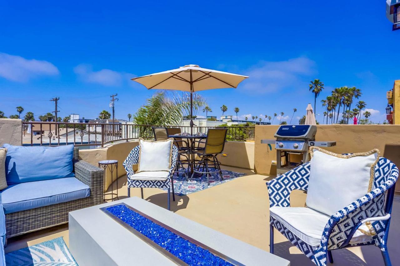 Stunning Ocean View Home W Rooftop Terrace, Firepit, Fast Wifi, Ac & Parking! Сан Диего Екстериор снимка
